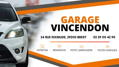 Devanture de Garage Vincendon