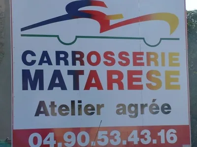 Devanture de Carrosserie Matarese Fréres