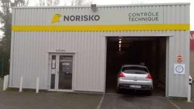Devanture de NORISKO contrôle technique Soissons (AUTO - MOTO)