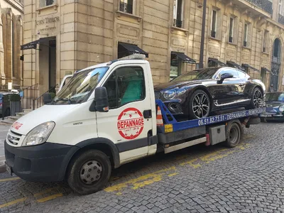 Devanture de SABRI Remorquage auto Paris