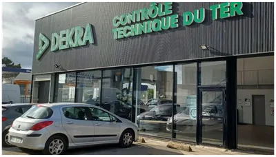 Devanture de DEKRA contrôle technique Lorient