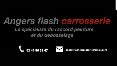 Devanture de Angers Flash Carrosserie