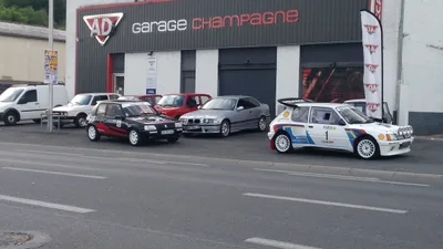 Devanture de Garage Champagne