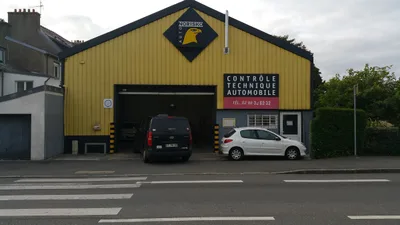 Devanture de NORISKO contrôle technique Brest