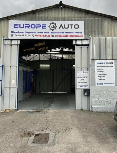 Devanture de GARAGE EUROPE AUTO