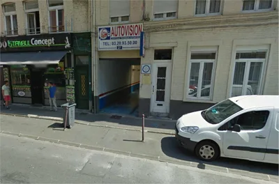 Devanture de Autovision Contrôle Technique Automobile Lillois