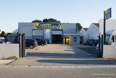 Devanture de Lorient Carrosserie