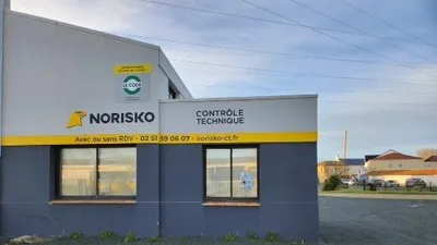 Devanture de NORISKO contrôle technique Saint-Jean-de-Monts