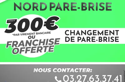 Devanture de Nord Pare-Brise Maubeuge