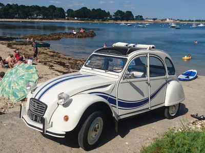 Devanture de 2cv vannes
