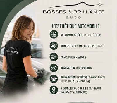 Devanture de Bosses & Brillance auto
