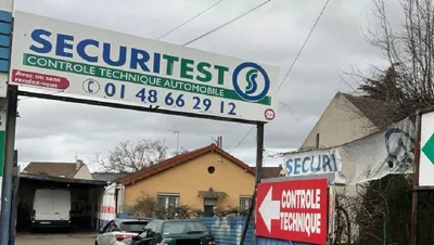 Devanture de Sécuritest Contrôle Technique Automobile LE BLANC MESNIL