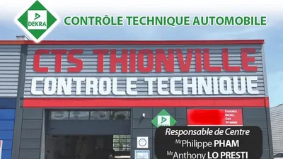 Devanture de DEKRA contrôle technique Thionville
