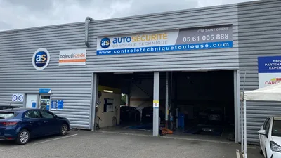 Devanture de AS Auto Sécurité Contrôle technique ST ORENS