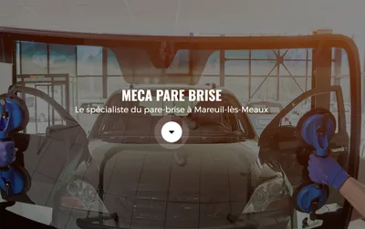 Devanture de Meca pare-brise