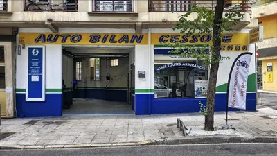 Devanture de Auto Bilan Cessole