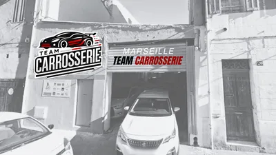 Devanture de TEAM CARROSSERIE MARSEILLE