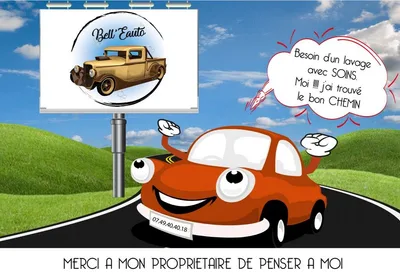 Devanture de Bell'eauto