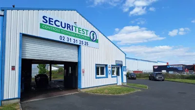 Devanture de Sécuritest Contrôle Technique Automobile Lisieux Haut