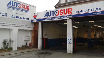 Devanture de AUTOSUR Contrôle Technique BOBIGNY