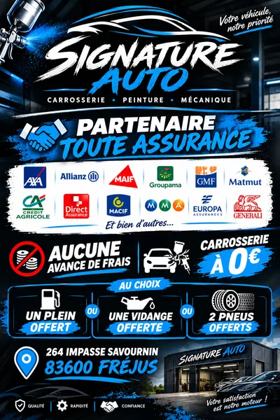 Devanture de Signature auto