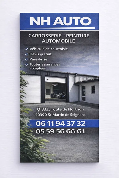 Devanture de Carrosserie NH AUTO