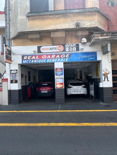 Devanture de Real Garage