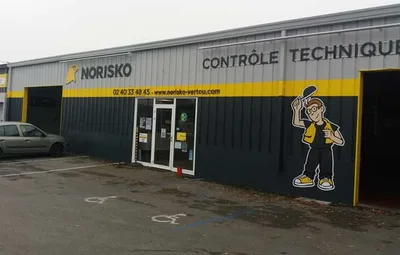 Devanture de Contrôle technique Norisko Vertou