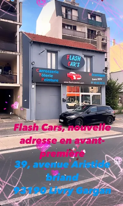 Devanture de Flash Car's