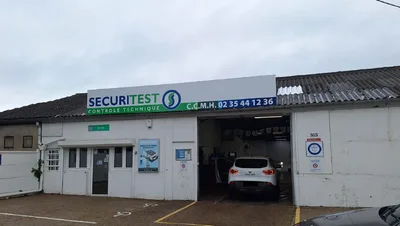 Devanture de Sécuritest Contrôle Technique Automobile LE HAVRE