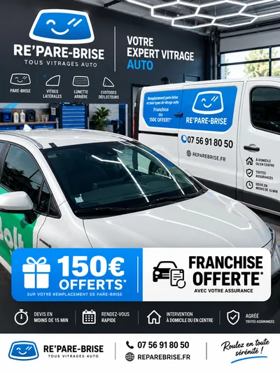 Devanture de Ré'Pare-Brise