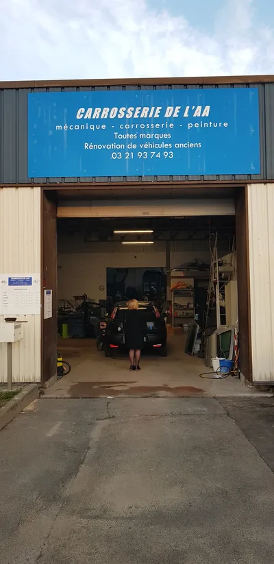 Devanture de Carrosserie de L'Aa