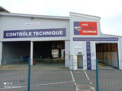 Devanture de Mon Contrôle Technique Rouen - Technicontrol VL