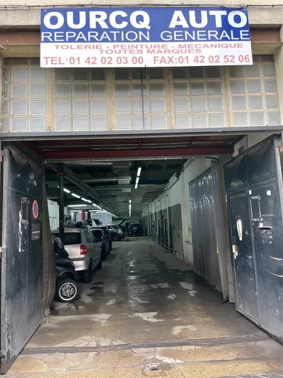 Devanture de Ourcq Automobiles