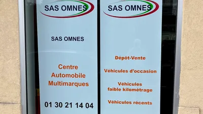 Devanture de Garage OMNES