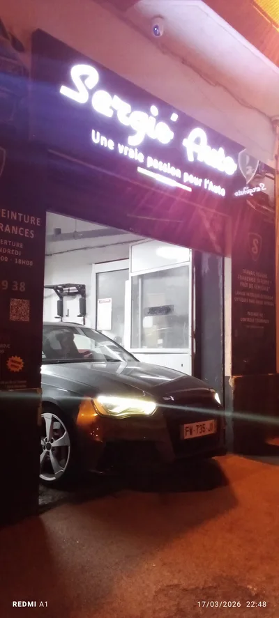 Devanture de Sergio'auto