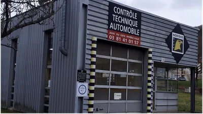 Devanture de NORISKO contrôle technique Besançon