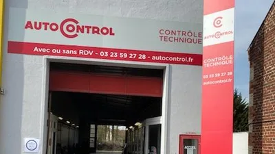 Devanture de AUTOCONTROL contrôle technique Soissons