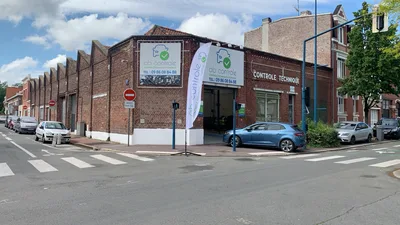 Devanture de Ab Contrôle Technique Tourcoing