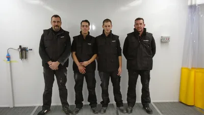 Devanture de Label Carrosserie