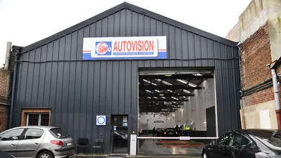 Devanture de AN CARS Contrôle technique Autovision Lille (Lillenium)