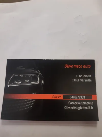 Devanture de Olive meca auto