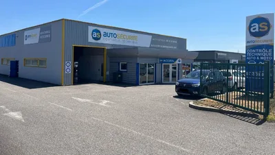 Devanture de AS Autosécurité Contrôle Technique LIMOGES