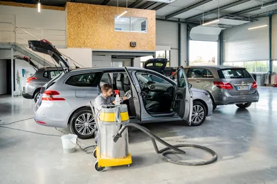 Devanture de Pressing Auto Niortais