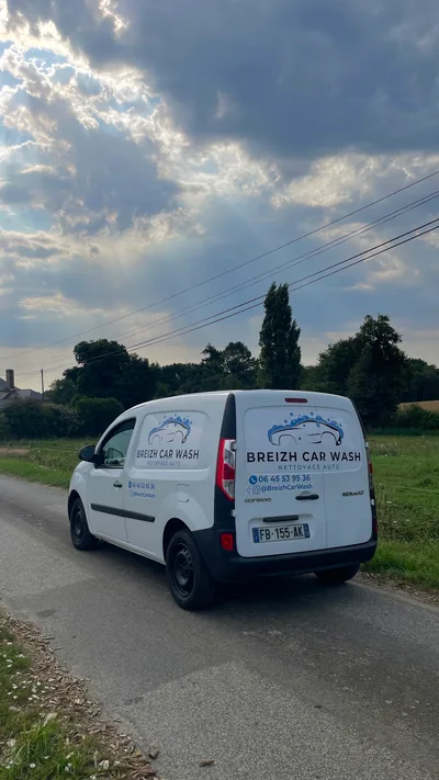Devanture de Breizh Car Wash