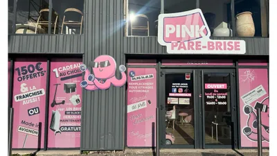 Devanture de Pink Pare-Brise Avignon