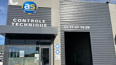 Devanture de AS Auto Sécurité Contrôle technique Sainte-Catherine-lès-Arras