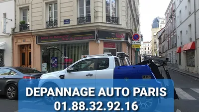 Devanture de Dépannage Auto Paris