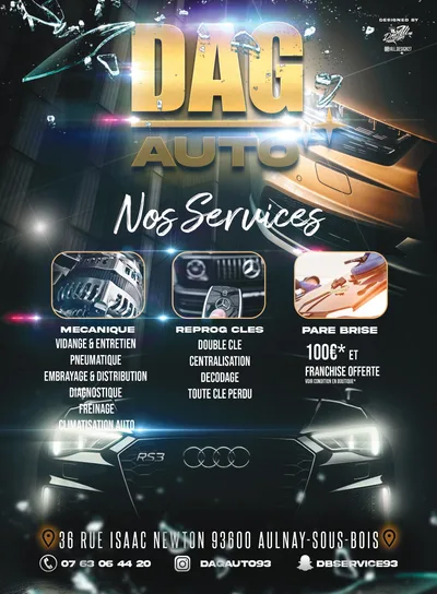 Devanture de Dag auto