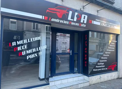 Devanture de LANDRECIES PIÈCES AUTO